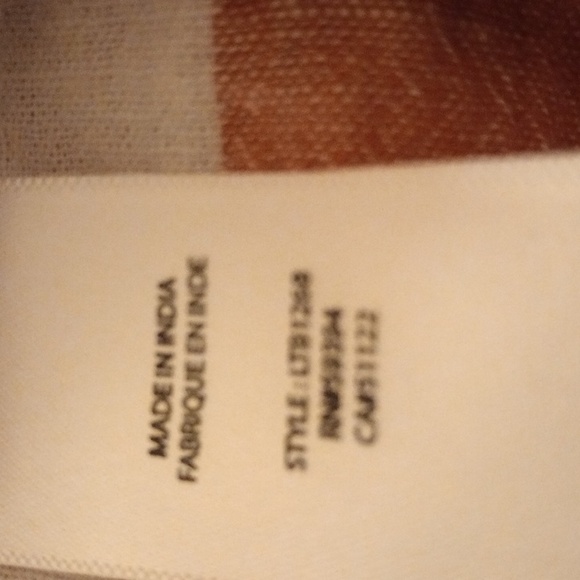 BEACHLUNCHLOUNGE COLLECTION-RED & WHITE STRIPED PANTS,LINEN & COTTON,  SZ M EUC - Picture 7 of 8